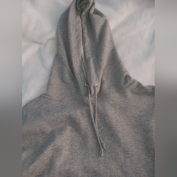 Jerzees Men's Small Gray Sweater Hoodie with Front Pockets Pre-owned - Picture 6 of 9